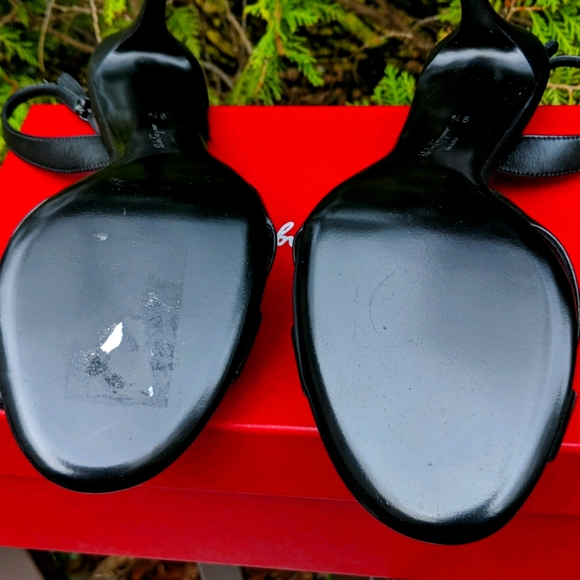 Salvatore Ferragamo LIDA Leather Slingbacks - Picture 8 of 11